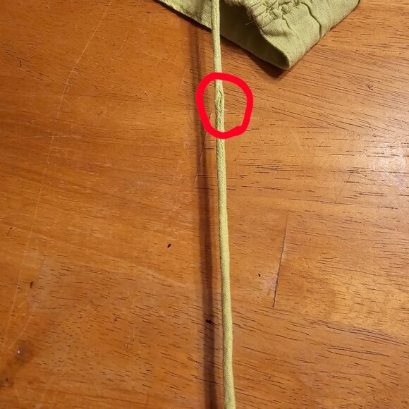 Anthropologie Twist Front Flutter Sleeve Cropped Linen Shirt Size XL, Lime Green - Picture 8 of 12